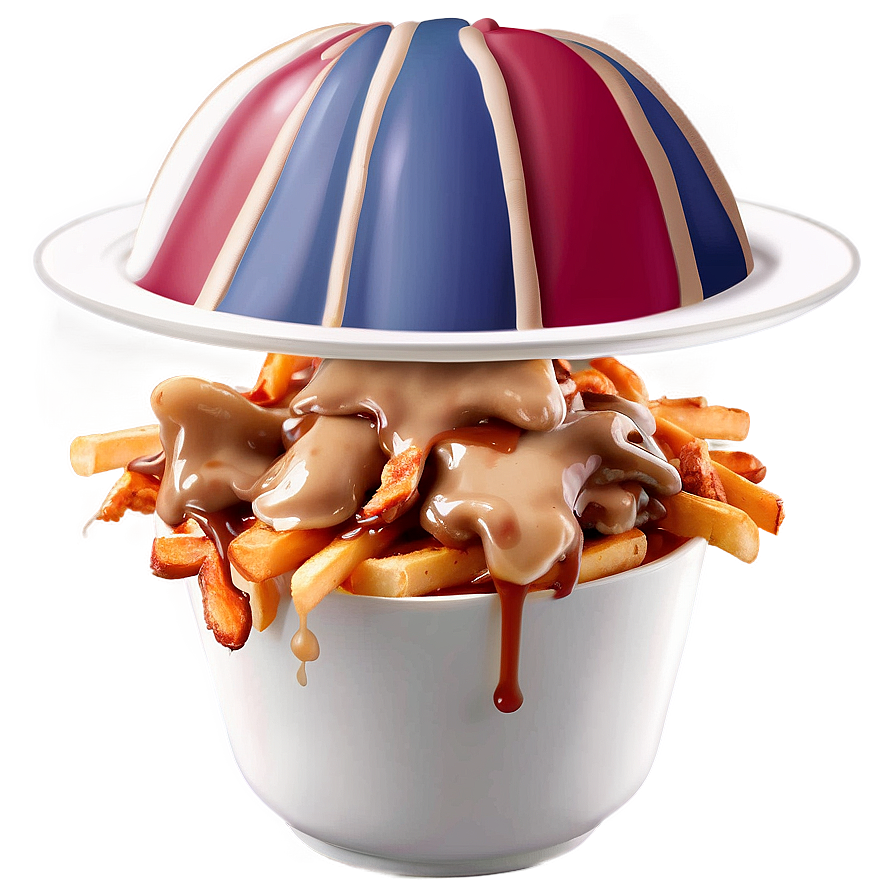 Gourmet Poutine With Mushroom Gravy Png 06252024