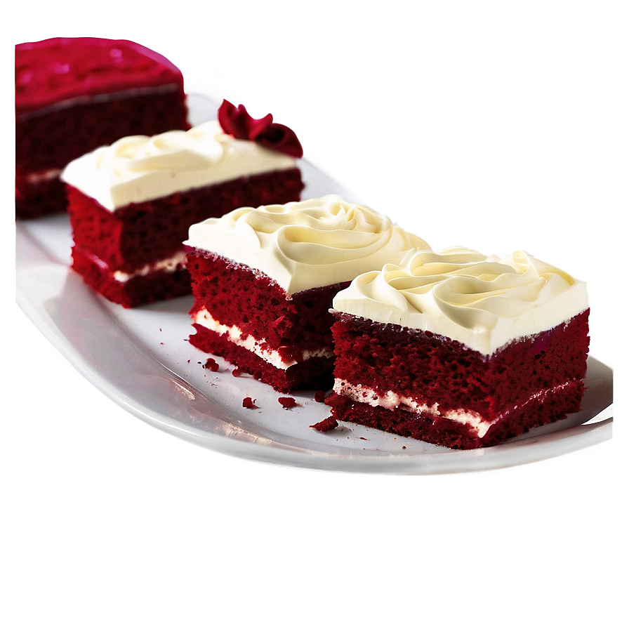 Gourmet Red Velvet Cake Png 06292024