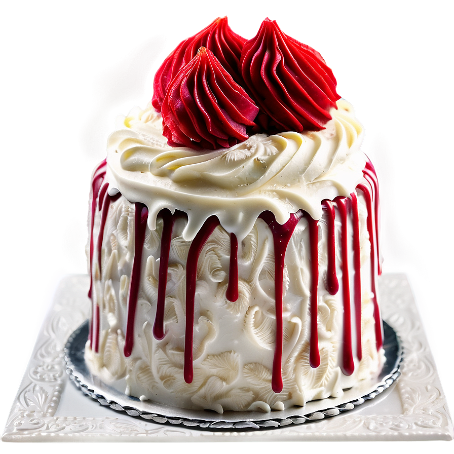 Gourmet Red Velvet Cake Png Nev