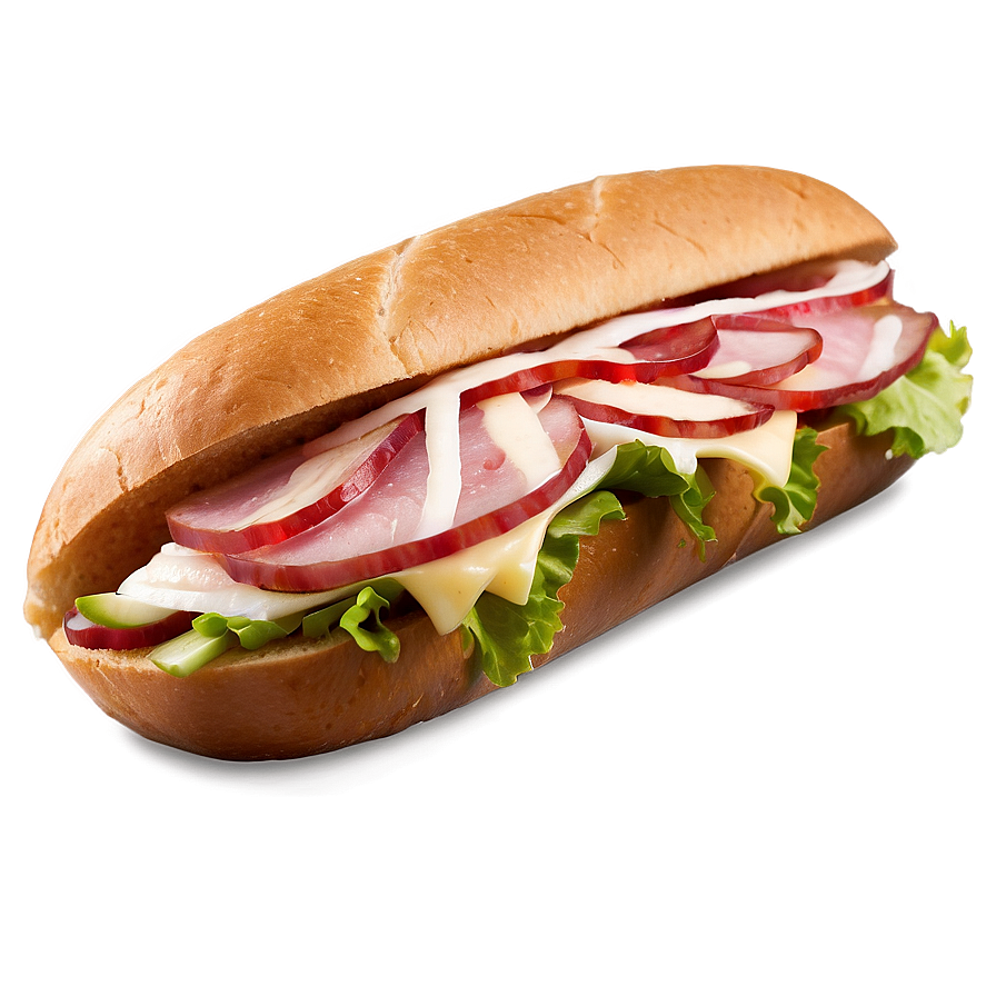 Gourmet Sub Sandwich Png Sua