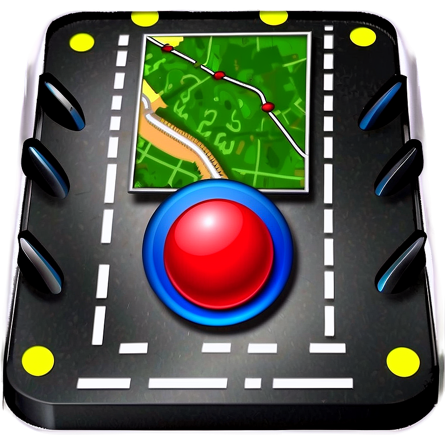GPS Navigation Icon PNG 05252024 PNG with transparent background