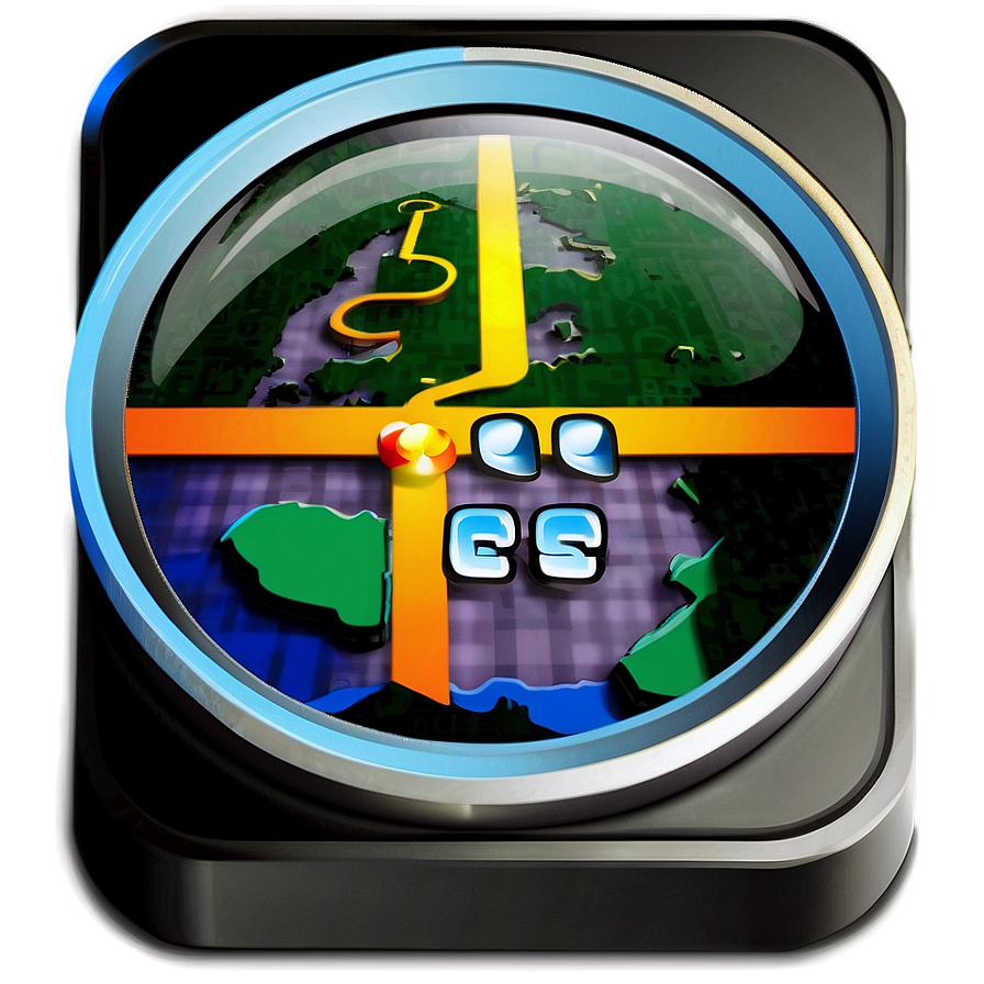 GPS Navigation Icon PNG 05252024 PNG with transparent background