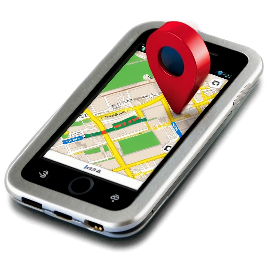 Gps On Smartphone Png Obq