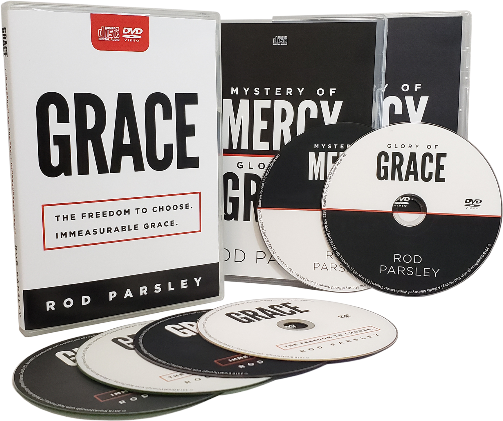 Grace D V D Collection Rod Parsley PNG with transparent background