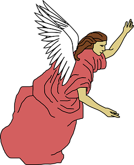 Graceful Angel Illustration