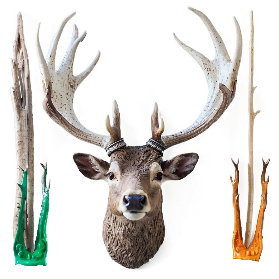 Graceful Stag Antlers Png Ncb45