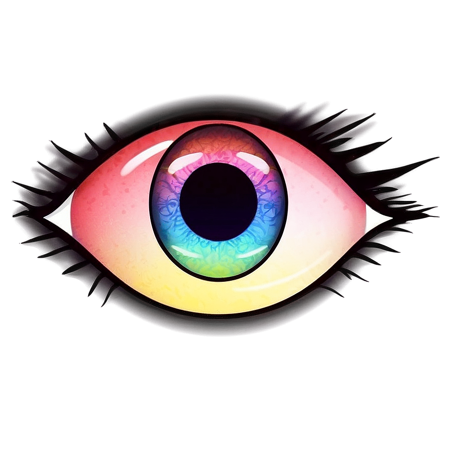 Gradient Anime Eyes Png Fqo48