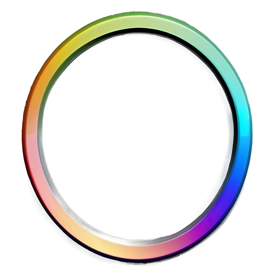 Gradient Circle Outline Png 69