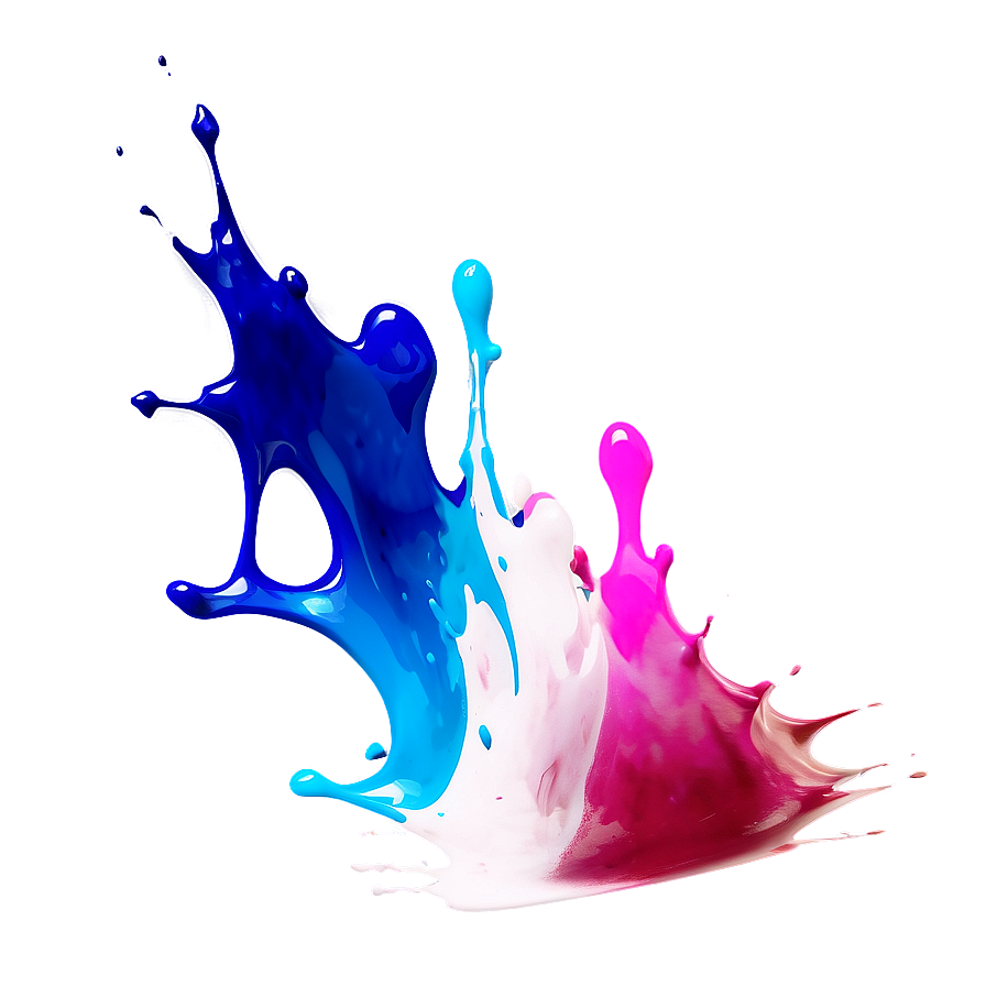 Gradient Color Splash Png Dlx44