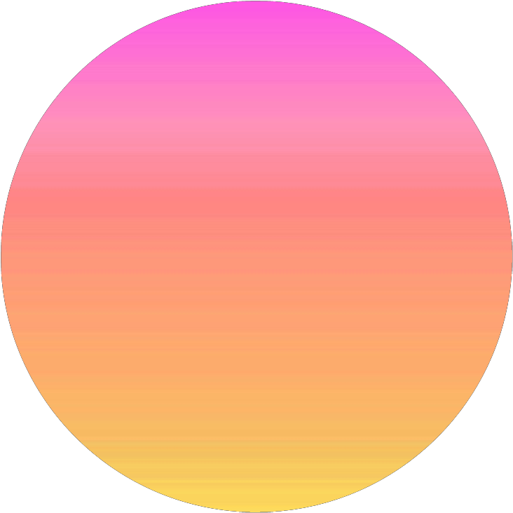 Gradient Pink Circle Abstract