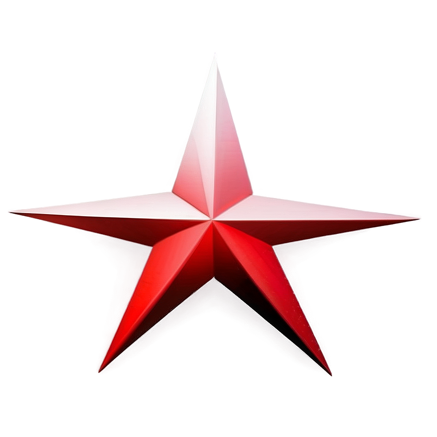 Gradient Red Star Png Jjt