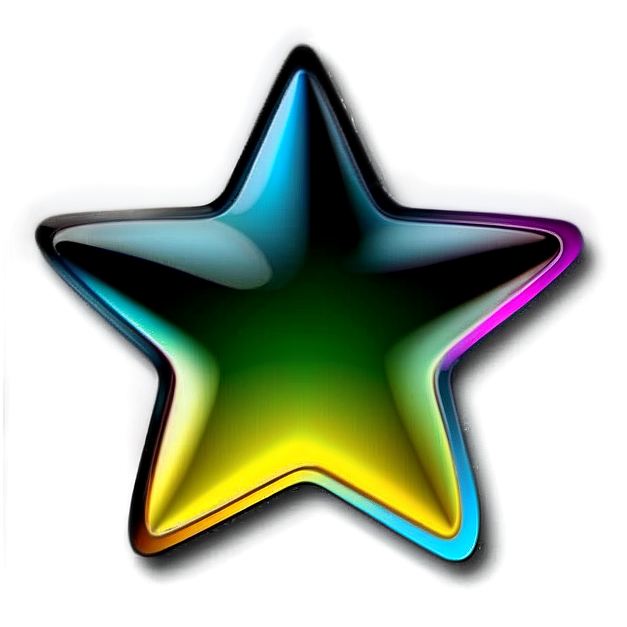 Gradient Star Icon Png 72