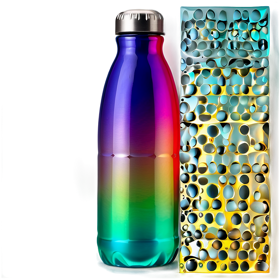 Gradient Water Bottle Png Itg84