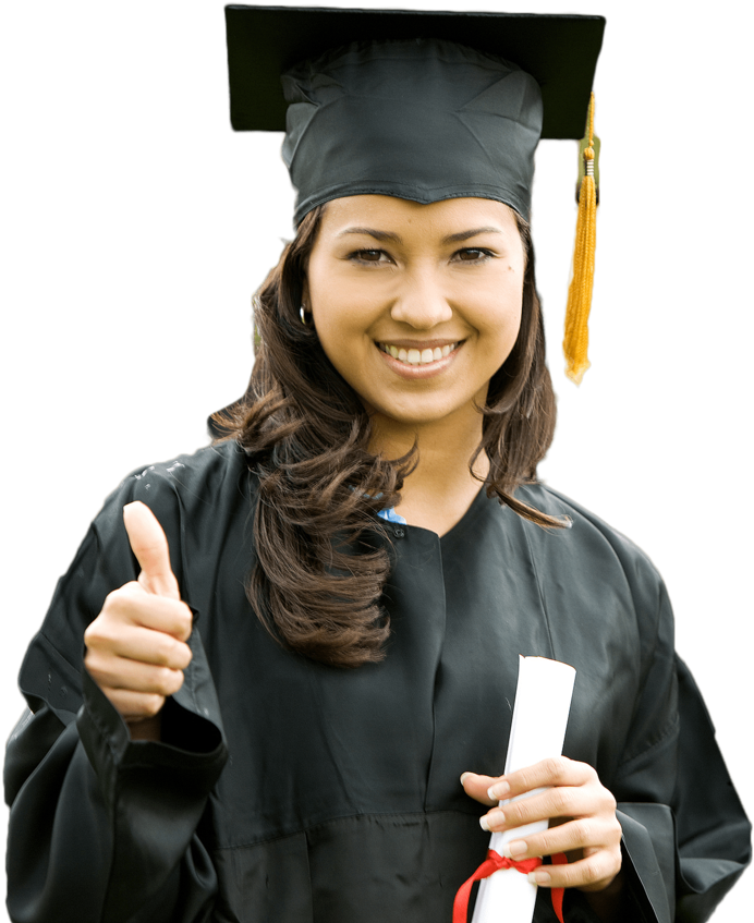 Graduate Success Thumbs Up.png