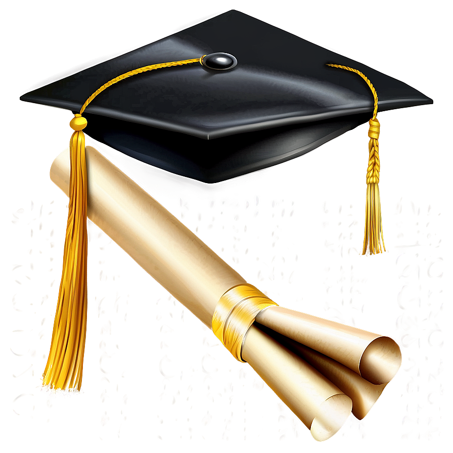 Graduation Cap And Diploma Png 81