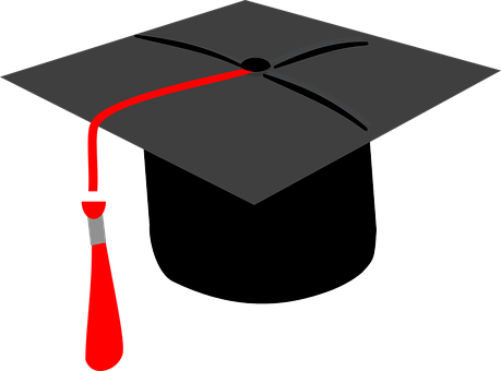 Graduation Cap Icon PNG with transparent background