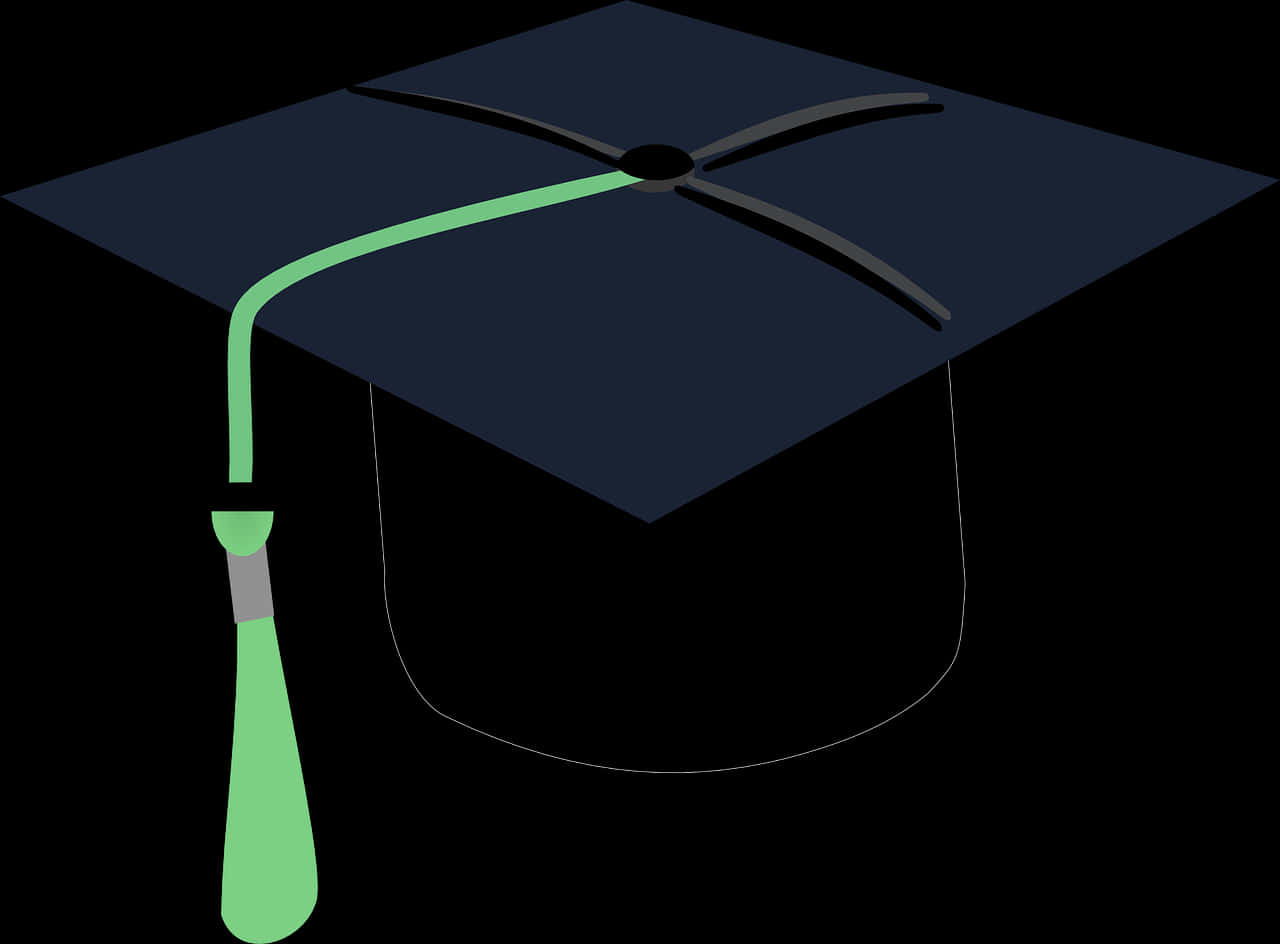 Graduation Hat Vector, HD Png Download PNG with transparent background