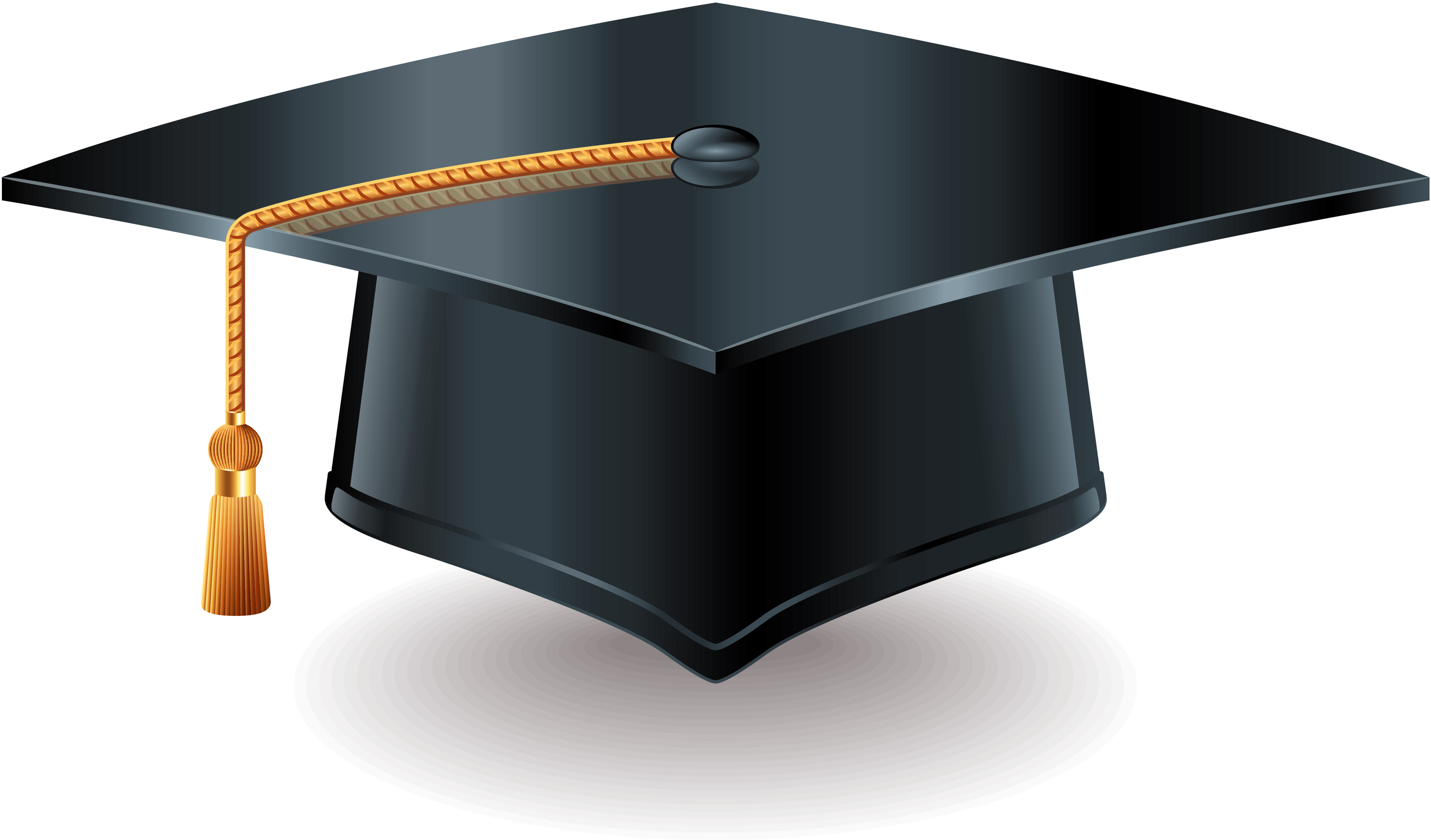 Square Academic Cap Diploma Graduation Ceremony Stock - Vector Graduation Hat Png, Transparent Png PNG with transparent background