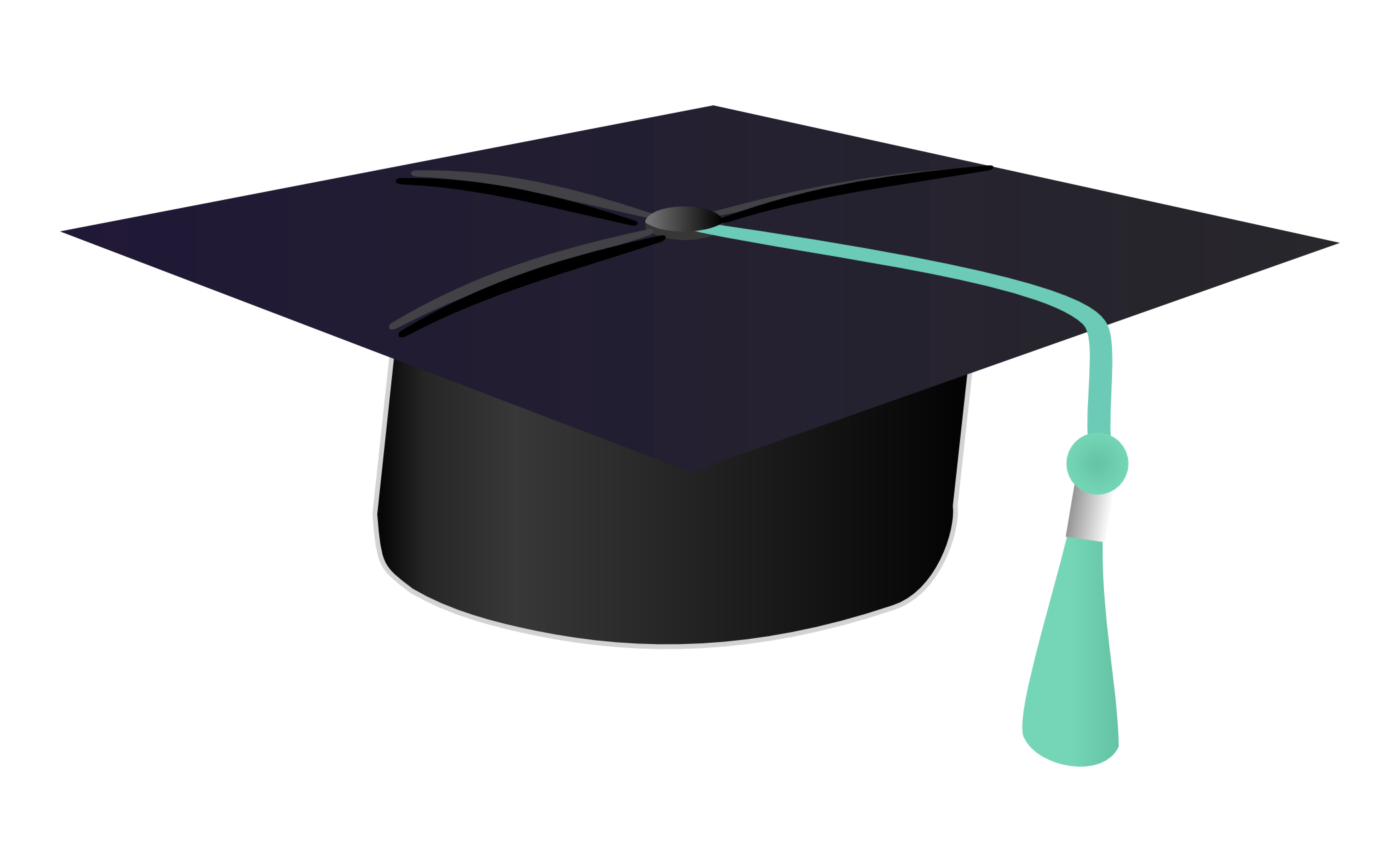 Graduation Cap Icon PNG with transparent background