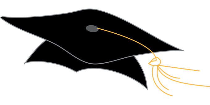 Graduation Cap Icon PNG with transparent background