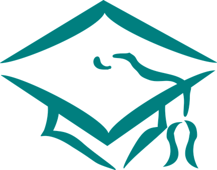 Graduation Cap Icon PNG with transparent background