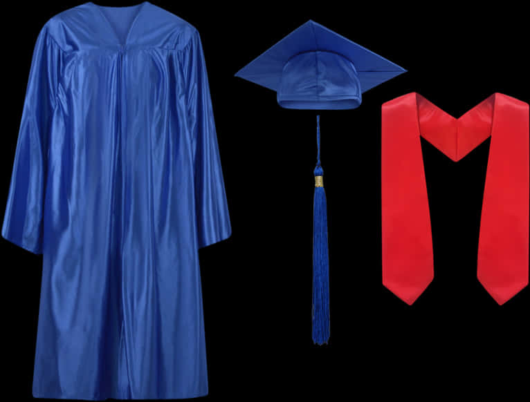 Graduation Gown Capand Stole Display