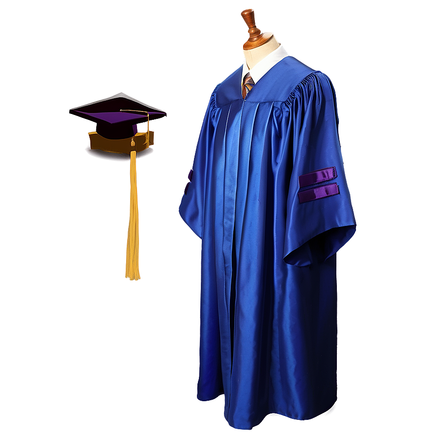 Graduation Gown Uniform Png 06252024