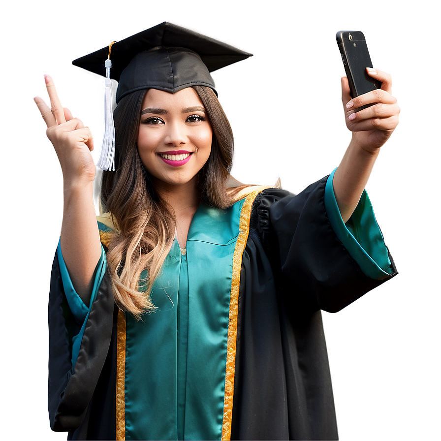 Graduation Selfie Png 75