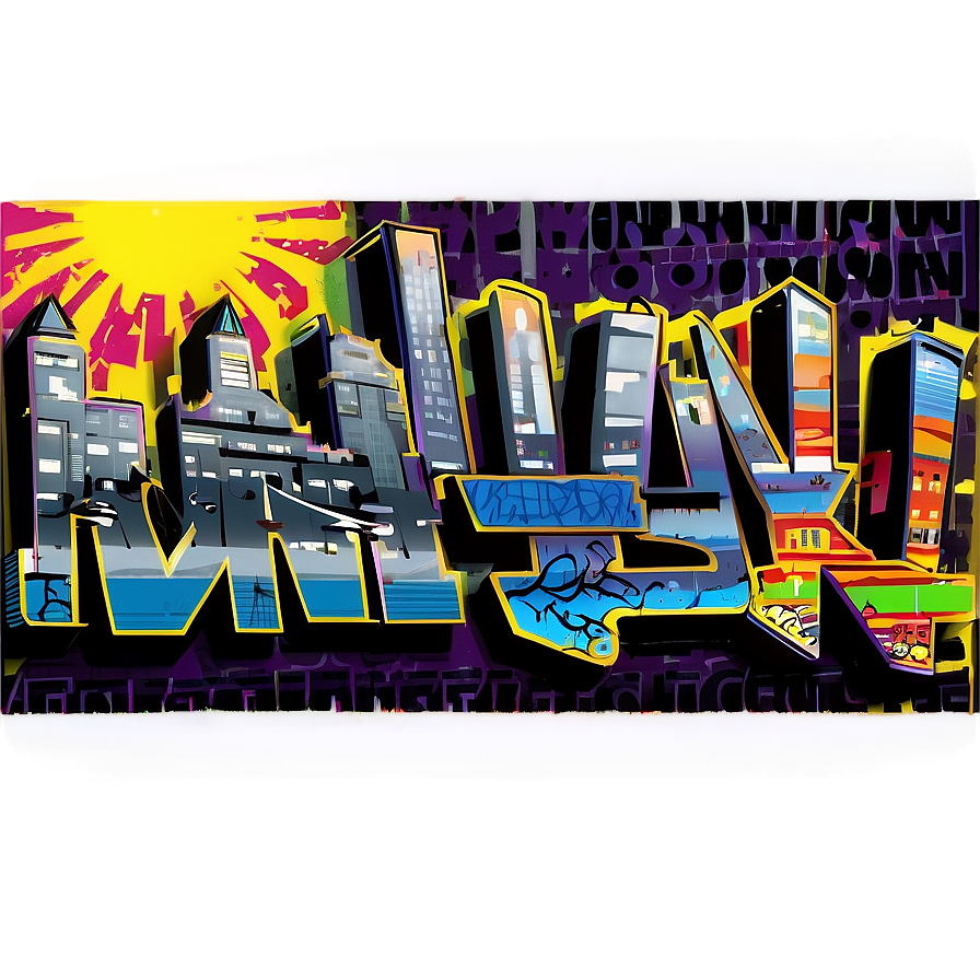 Graffiti City Png 31