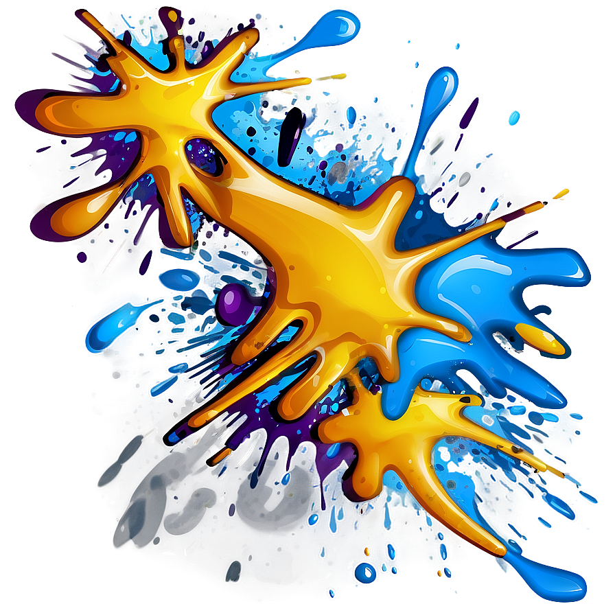 Graffiti Splat Png 21