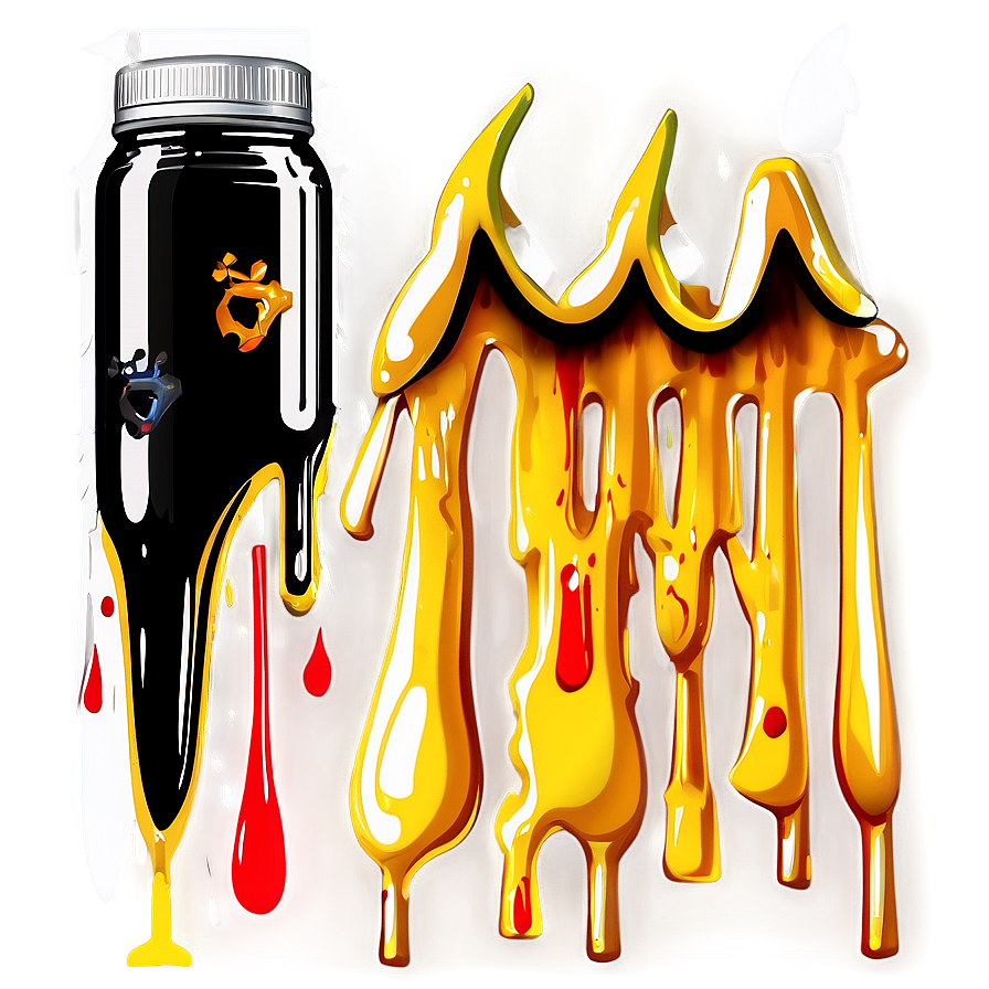 Graffiti Spray Paint Drip Png Gqk