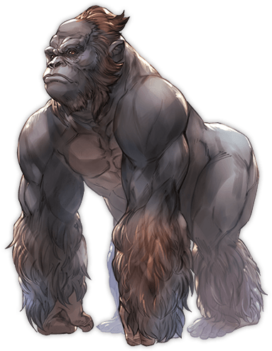 Granblue Gorilla, HD Png Download PNG with transparent background