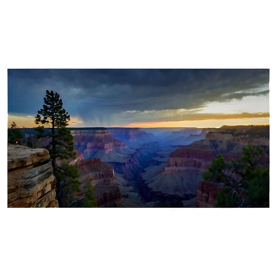 Grand Canyon North Rim Vista Png 06242024