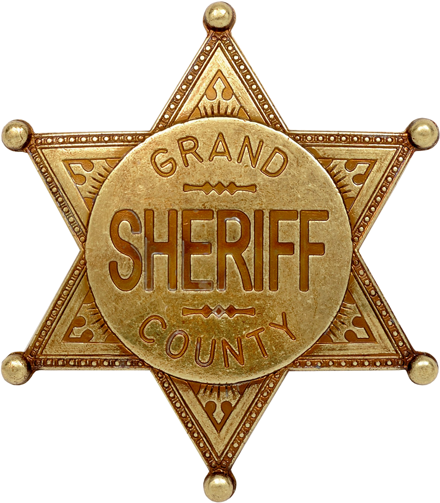 Grand County Sheriff Badge