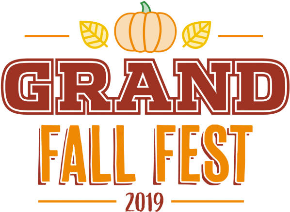 Grand Fall Fest2019 Logo PNG with transparent background