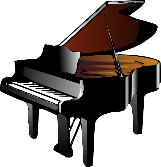 Grand Piano Vector Illustration