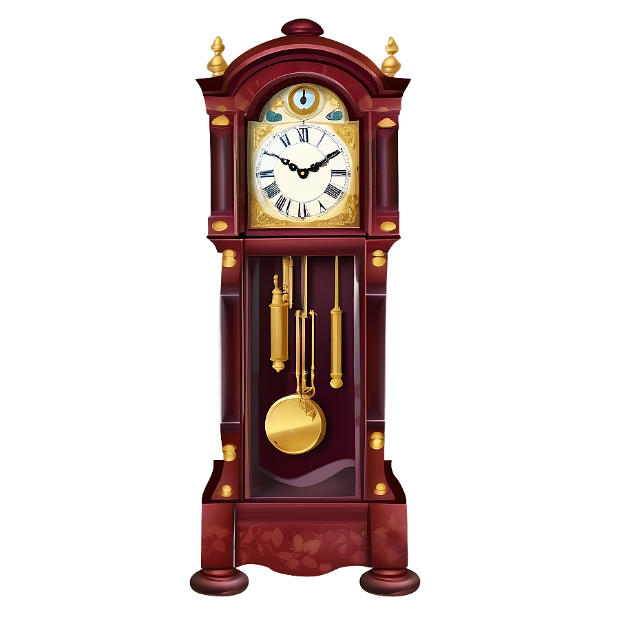 Grandfather Clock Clipart Png 06262024