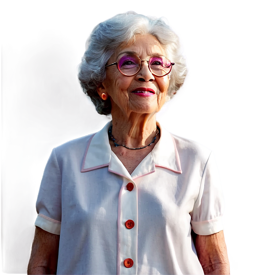 Grandma In Kitchen Png Twc