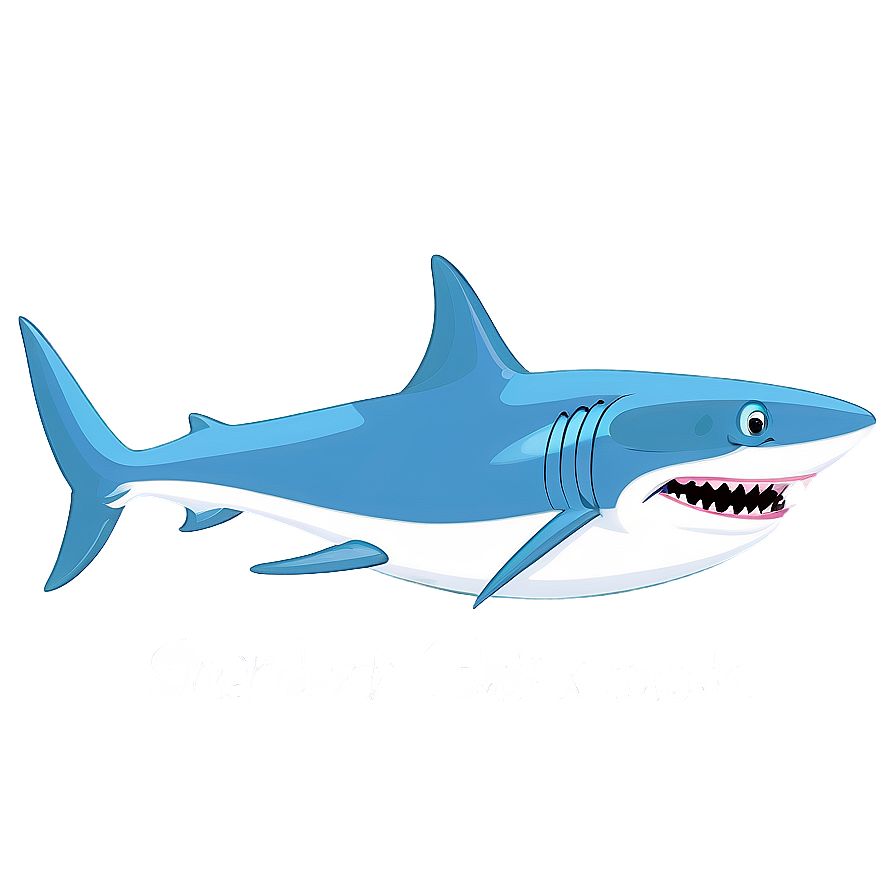 Grandpa Shark With Mustache Png Ibu