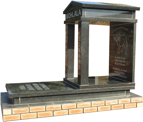 House Of Granite - Building Tombstone With Bricks, HD Png Download PNG with transparent background