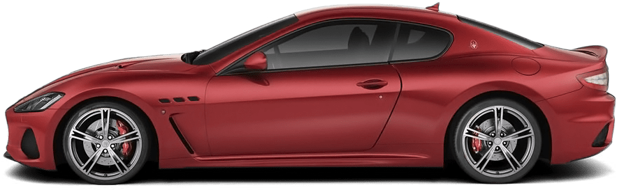Granturismo Side - 2019 Maserati 2 Door, HD Png Download PNG with transparent background