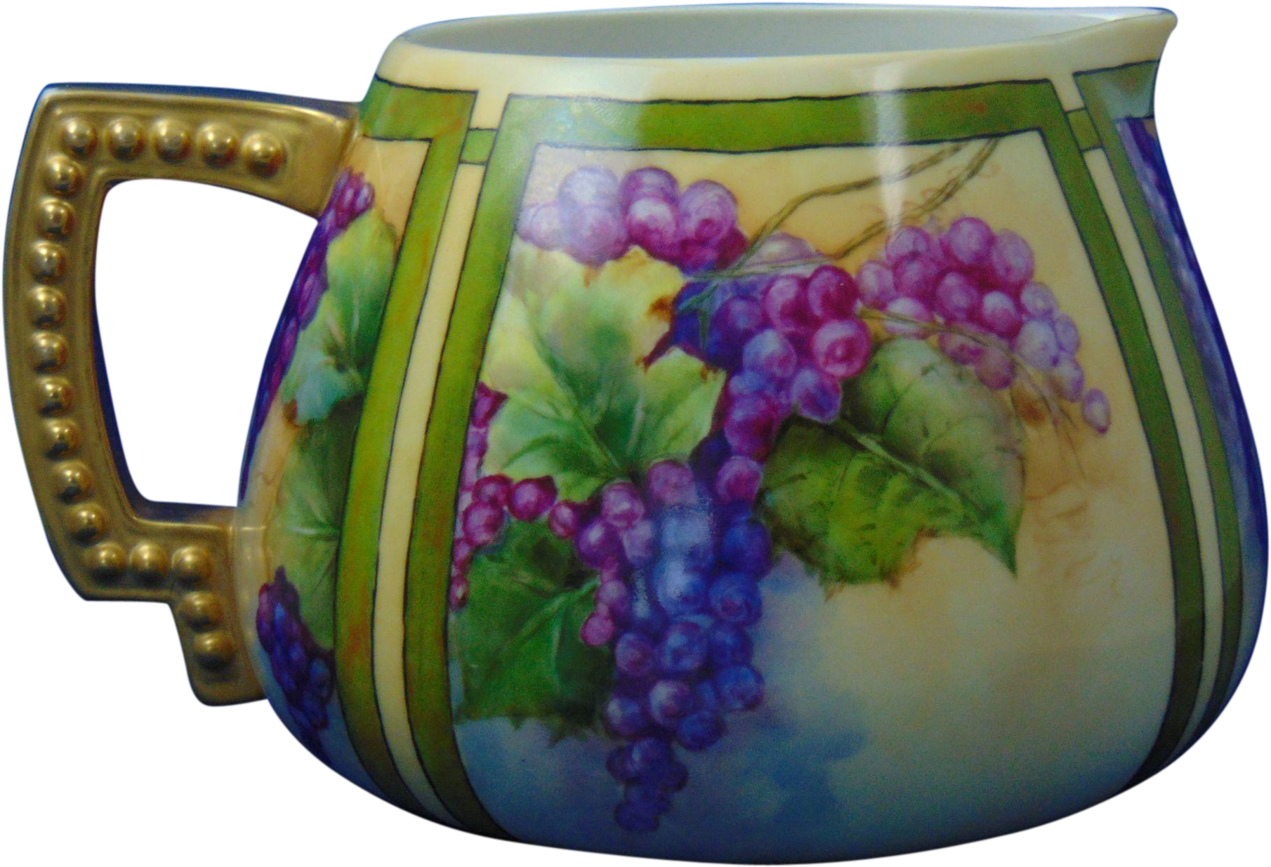 Grape Decorated Ceramic Mug