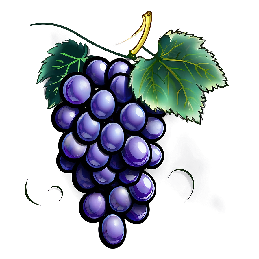 Grape Illustration Png 74