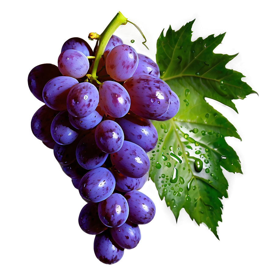 Grape With Dew Png 05212024