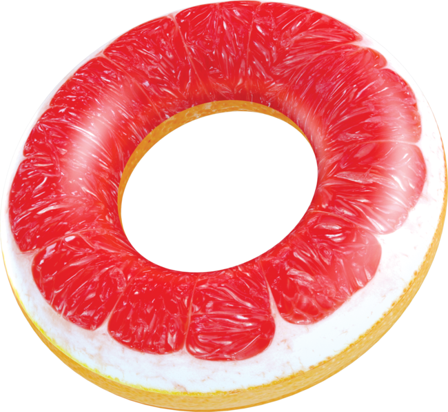 Grapefruit Beach & Pool Tube - Pool Float Transparent Background, HD Png Download PNG with transparent background