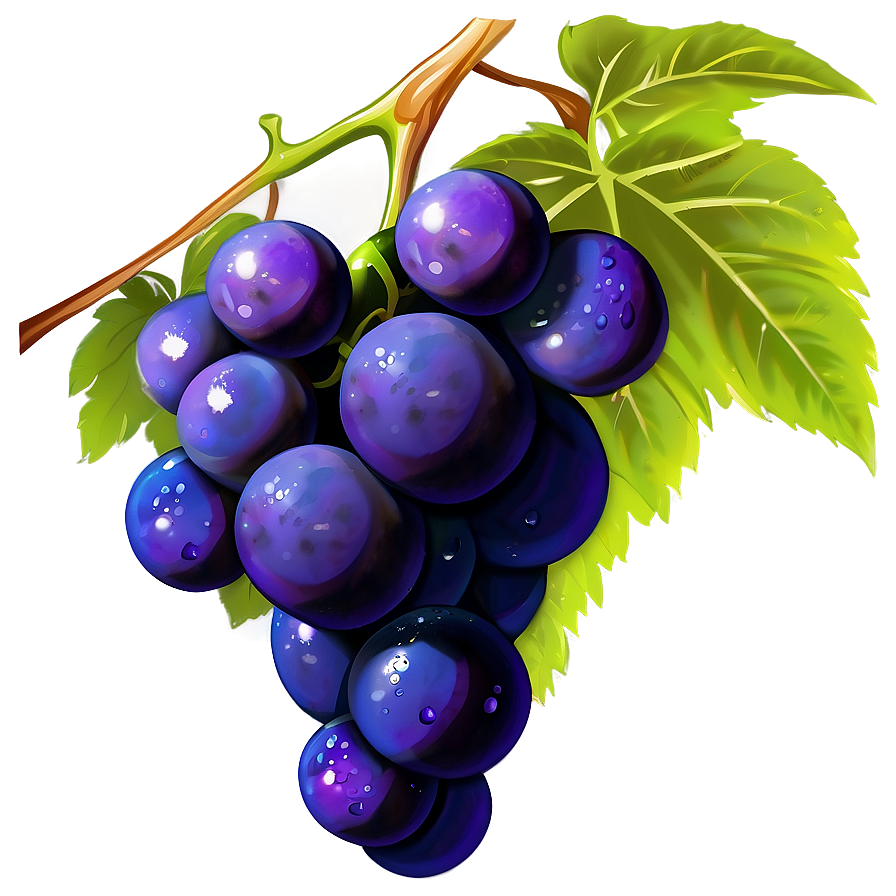 Grapes Clipart Png Tee37