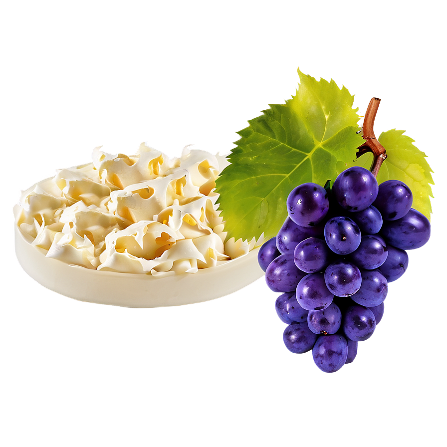 Grapes With Cheese Png 53