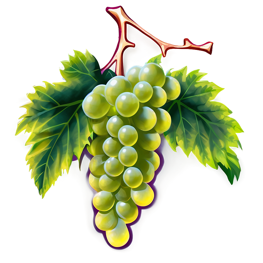 Grapes With Leaves Png 65