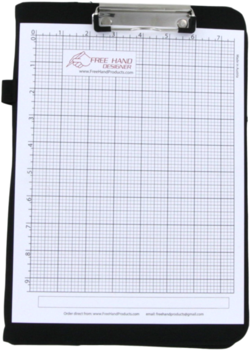 Graph Paper Clipboard Design Tool