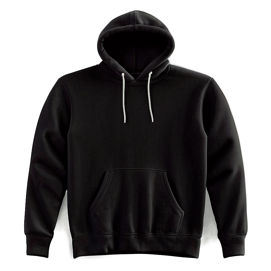 Graphic Black Hoodie Png 05252024